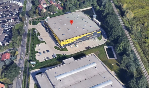 zdjęcie przedstawia rzut mapy na ulicy kowalskiej 30 